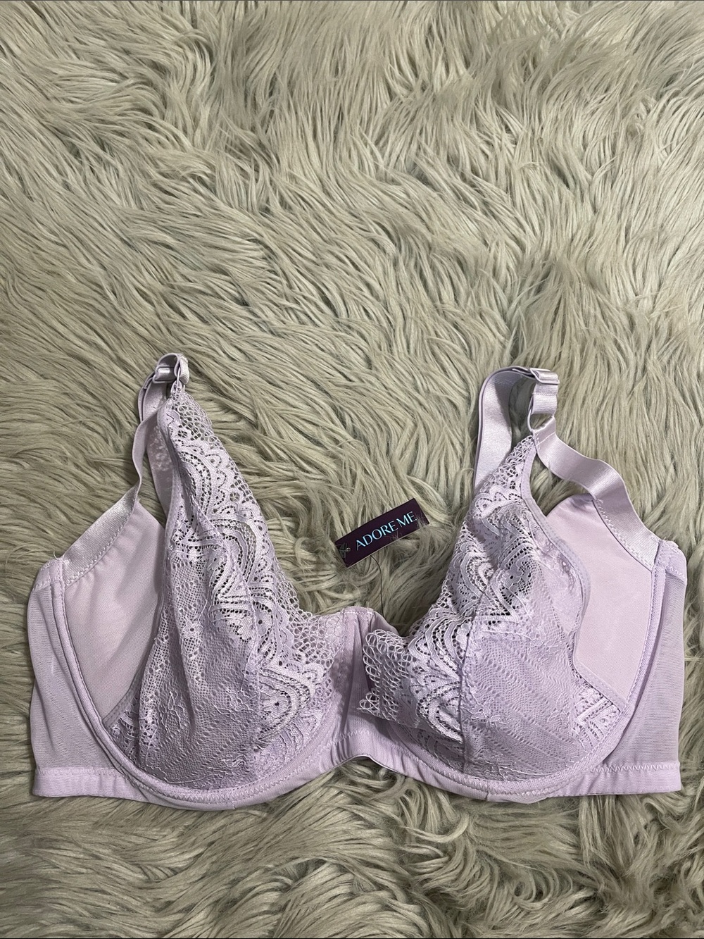 Adore Me  Lavender Lace  Bra